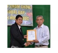 Trao Chứng Nhận GlobalGAP Cho HTX Chôm Chôm Bình Hoà Phước (Vĩnh Long)
