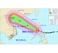 Bão Rammasun Giật Cấp 16 Đang Hướng Vào Biển Đông