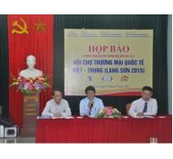 Họp báo giới thiệu Hội chợ thương mại quốc tế Việt Trung