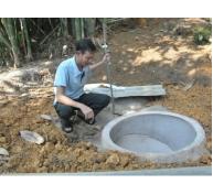 Vượt chỉ tiêu xây, lắp hầm biogas