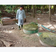 Hầm biogas – một công trình ba lợi ích