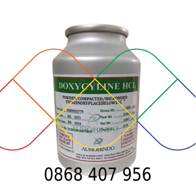 DOXYCYCLINE AUROBINDO 10kg nguyên liệu 98%