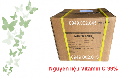 Nguyên liệu Vitamin C 99% giúp tăng sức đề kháng vật nuôi