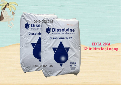 Dissolvine Na2 - EDTA Hà Lan giúp khử kim loại nặng trong ao