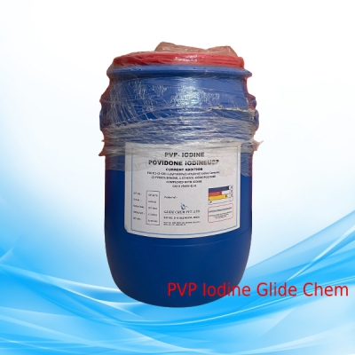 Povidone Iodine Glide Chem Ấn Độ diệt khuẩn, xử lý nước, dùng cho trại giống thuỷ sản