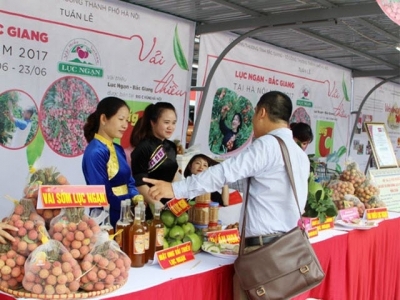 Stepping up promotion of agricultural products