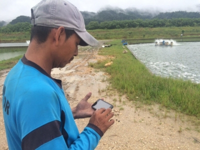 Aquaculture data-collection app provides cloud coverage