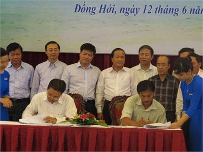 Quảng Bình Ký Kết Hợp Tác Phát Triển Tàu Cá Vỏ Thép