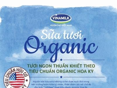 Vinamilk tiên phong mở lối cho thị trường thực phẩm Organic cao cấp