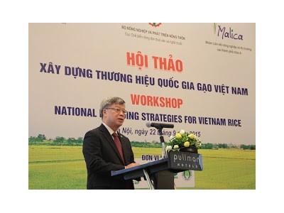 Hội thảo Xây dựng thương hiệu quốc gia gạo Việt Nam