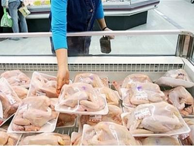 Không có thịt gà nhập khẩu 12.000 đồng/kg