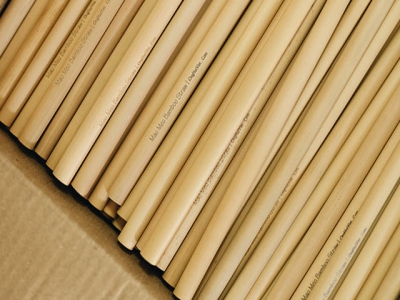 Vietnamese company exports bamboo drinking straws