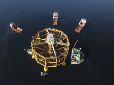 Novel system to monitor structural integrity of offshore salmon farm