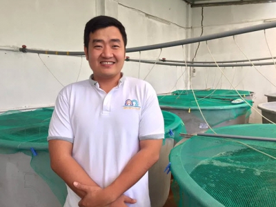 Dr Locs key steps to antibiotic-free shrimp production